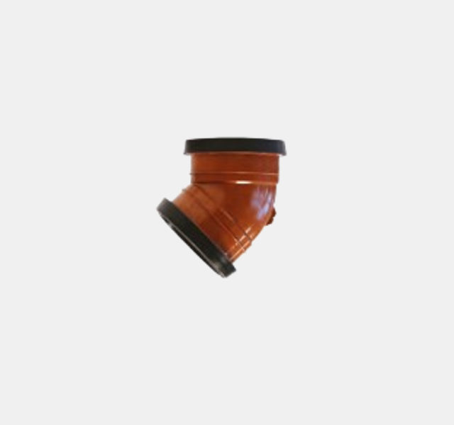 SHORT RADIUS BEND DOUBLE SOCKET
